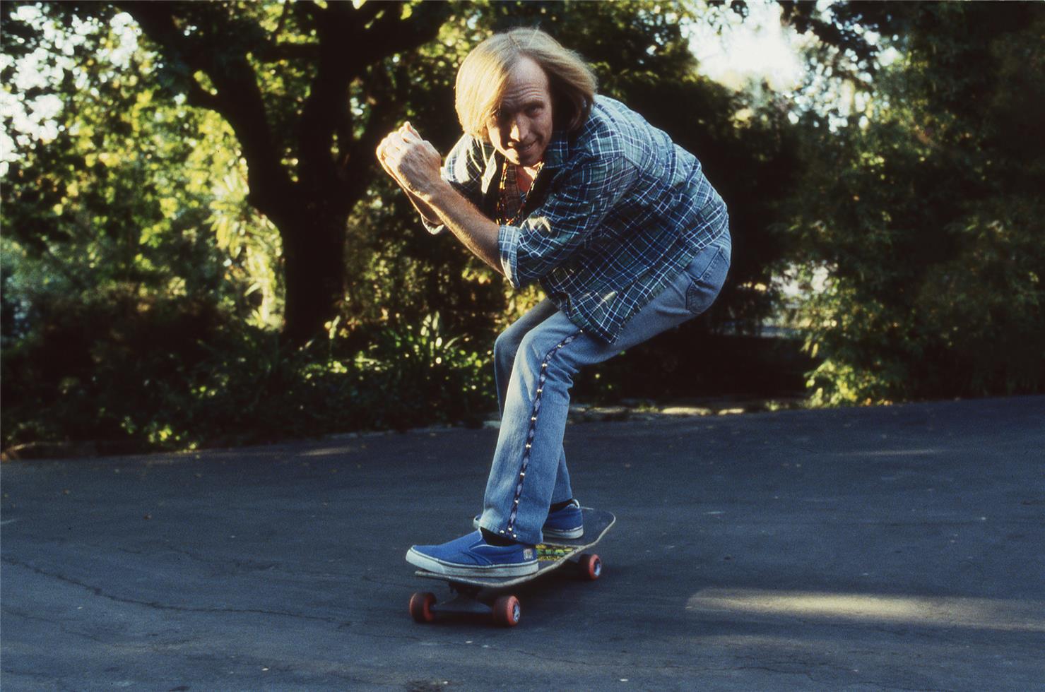 Tom Petty, Skateboarding, Encinco, CA, 1988, image size:1479x980