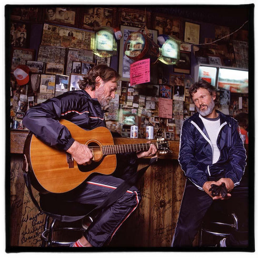 Willie Nelson + Kris Kristofferson, Tootsies Orchid Lounge, Nashville, 1982 - Morrison Hotel Gallery