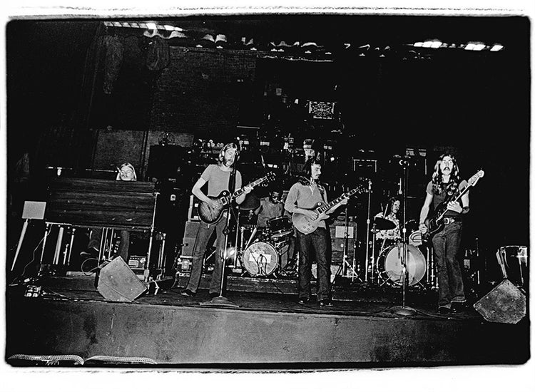 Allman Brothers, Soundcheck, Fillmore East, 1971 - Morrison Hotel Gallery