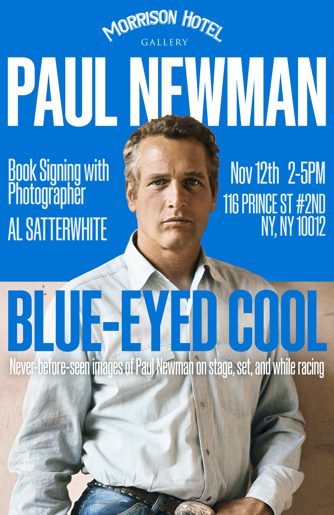 Blue-Eyed Cool: Book Signing with Photographer Al Satterwhite - Morrison Hotel Gallery
