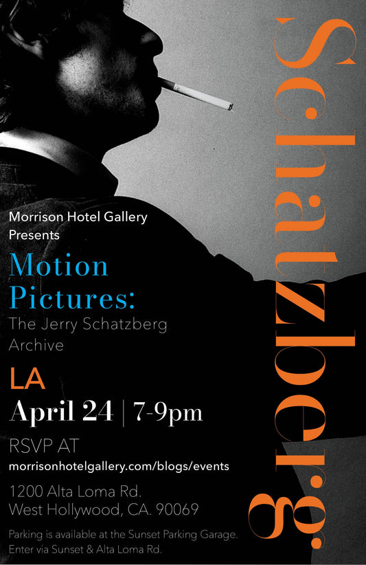 Motion Pictures: The Jerry Schatzberg Archive - LA - Morrison Hotel Gallery