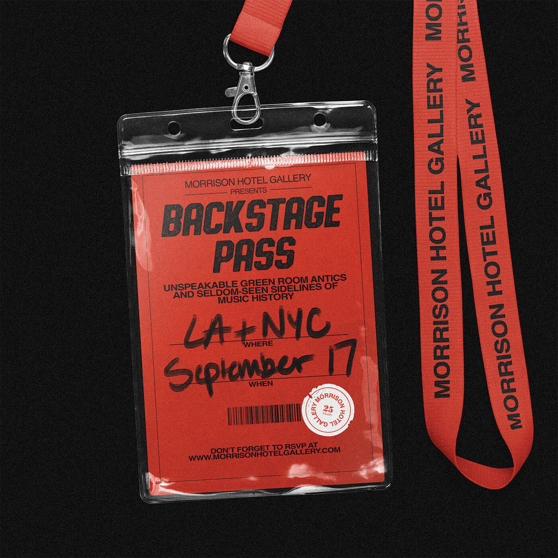 NYC: Backstage Pass - Morrison Hotel Gallery