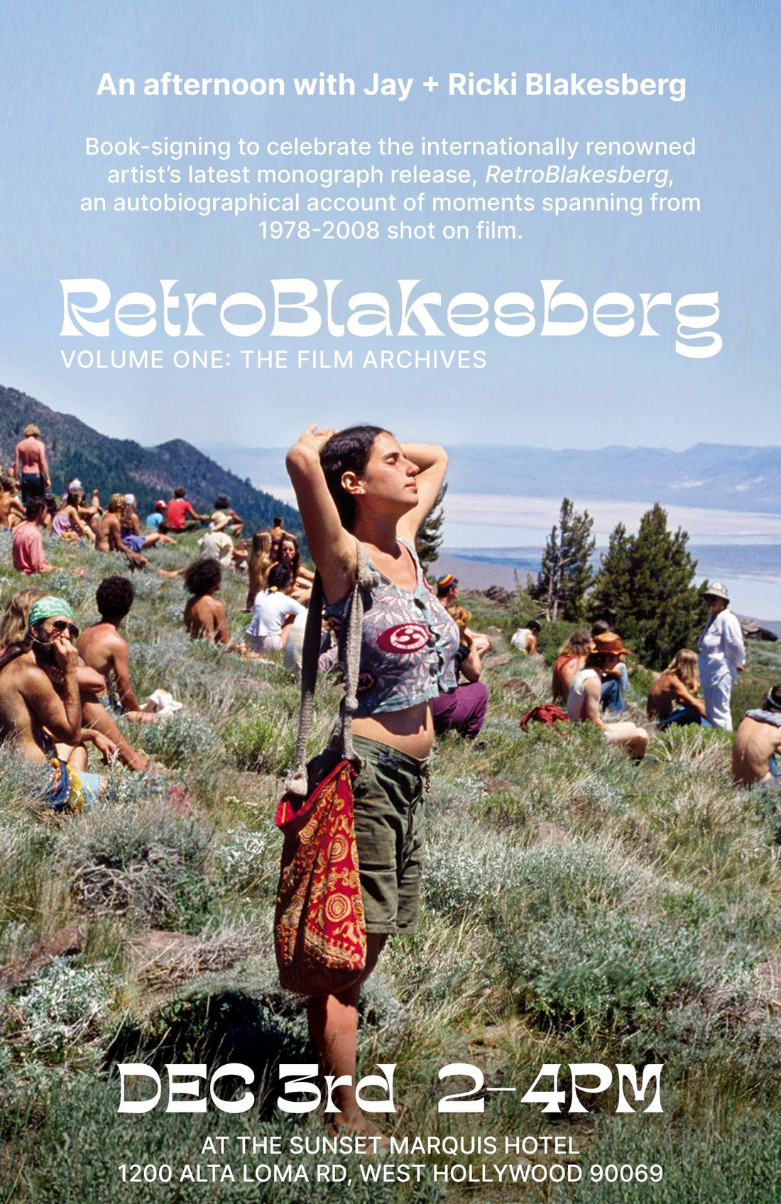 RetroBlakesberg: Volume One | Book Signing with Jay + Ricki Blakesberg - Morrison Hotel Gallery