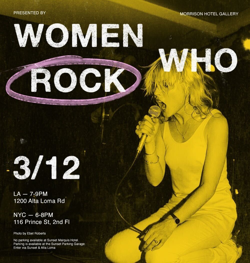 Women Who Rock - LA - Morrison Hotel Gallery