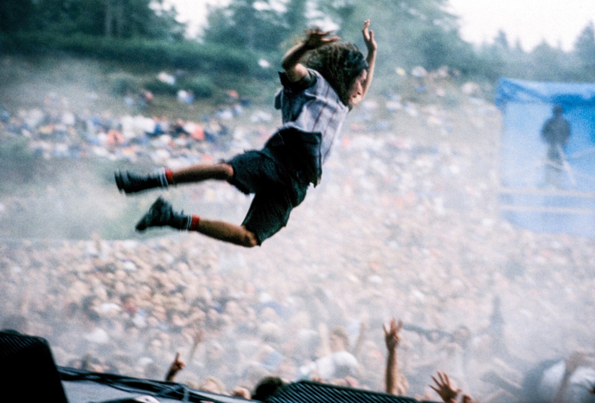 Eddie Vedder, Pearl Jam, Lollapalooza, Vancouver, 1992 - Morrison Hotel Gallery