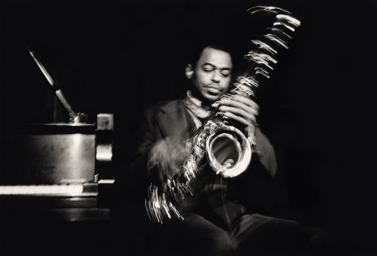 Archie Shepp, Village Vanguard, NYC, 1978 by Carol Friedman