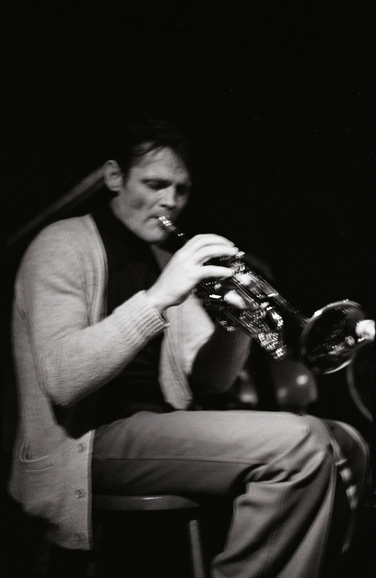 Chet Baker, Village Vanguard, NYC, 1978 by Carol Friedman