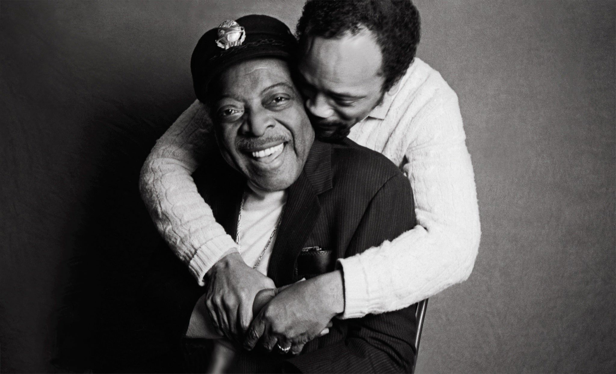 Quincy Jones and Count Basie, NYC, 1982 by Carol Friedman