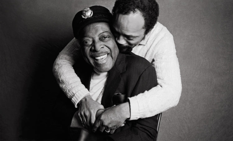 Quincy Jones and Count Basie, NYC, 1982 by Carol Friedman