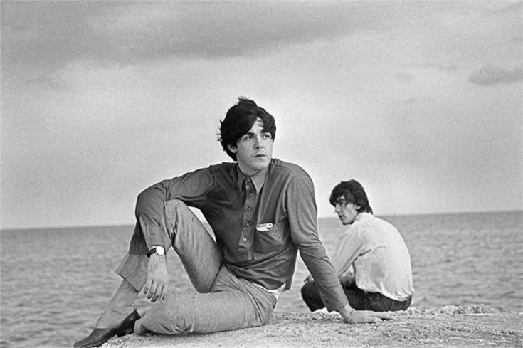 Paul McCartney & George Harrison, Key West, 1964
