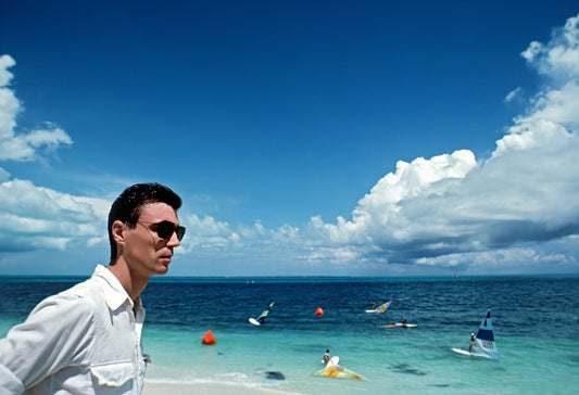 David Byrne, Talking Heads, Yucatán, Mexico, 1980