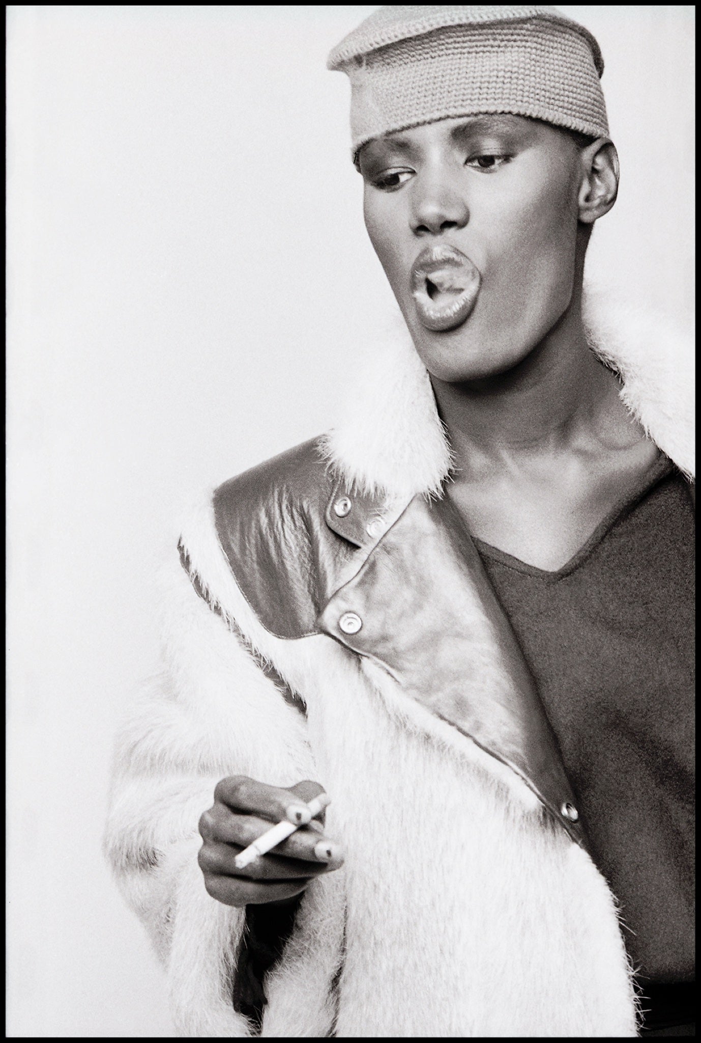 Grace Jones, NYC, 1982 by Carol Friedman