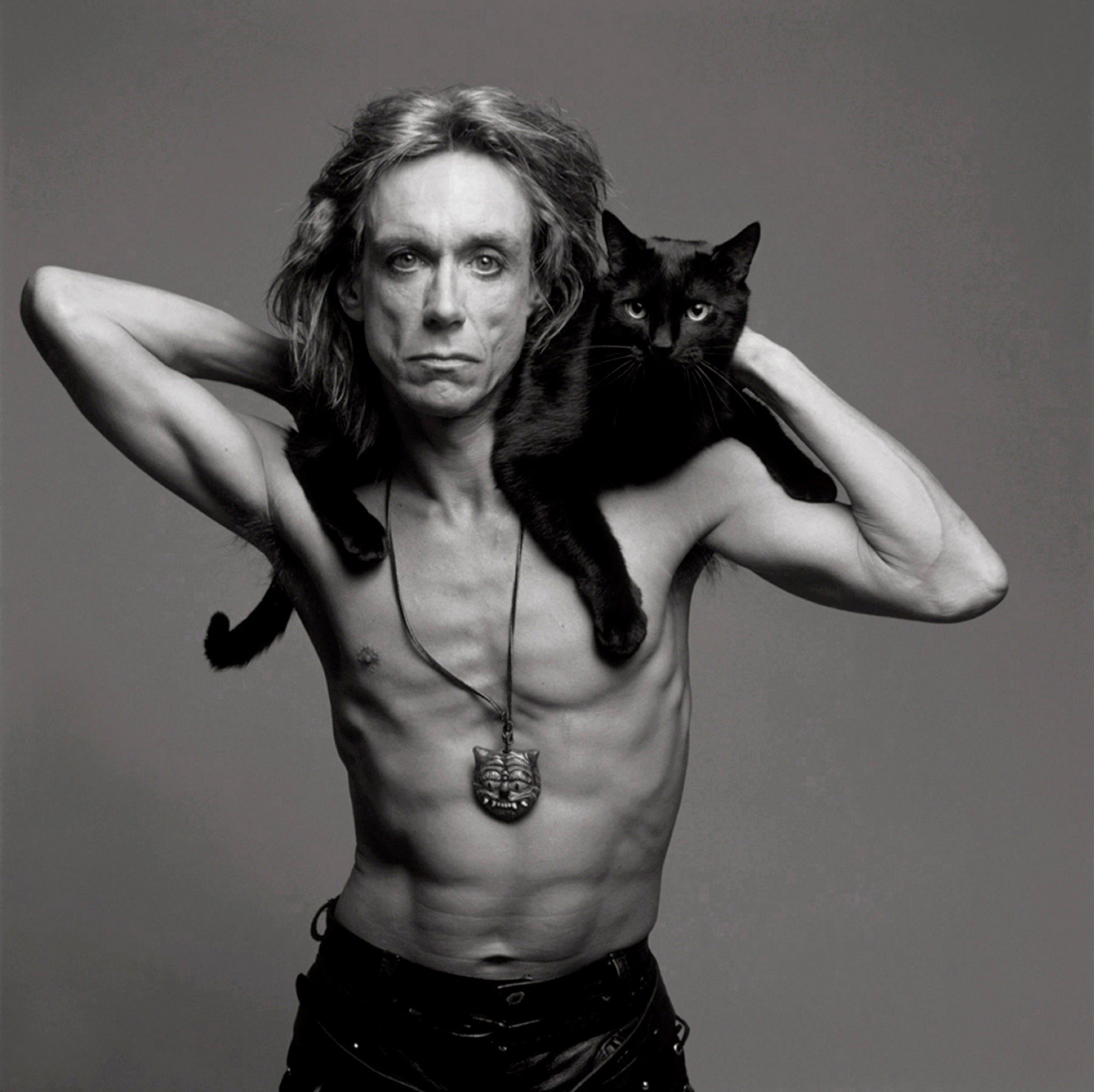 Iggy Pop and Nicky, NYC, 1988 by Carol Friedman