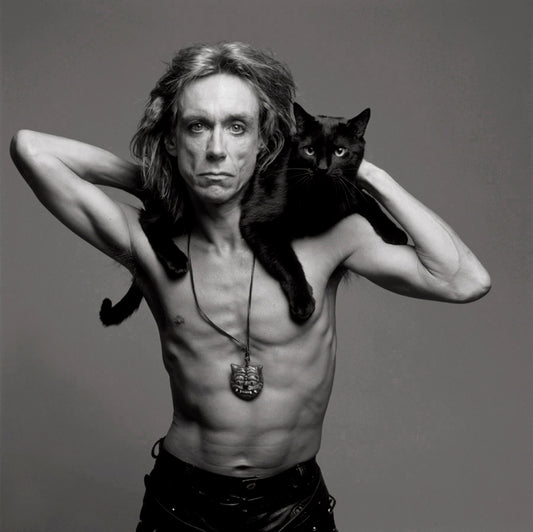 Iggy Pop and Nicky, NYC, 1988 by Carol Friedman