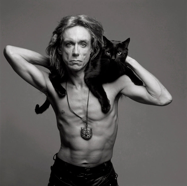 Iggy Pop and Nicky, NYC, 1988 by Carol Friedman