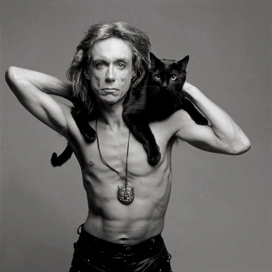 Iggy Pop and Nicky, NYC, 1988
