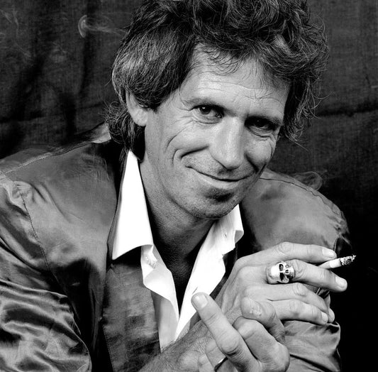 Keith Richards, Rolling Stones, NYC, 1987