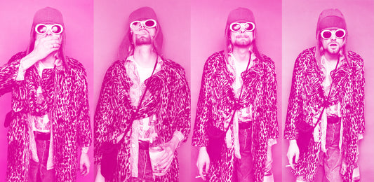 Kurt Cobain, Nirvana, Pink, 1993