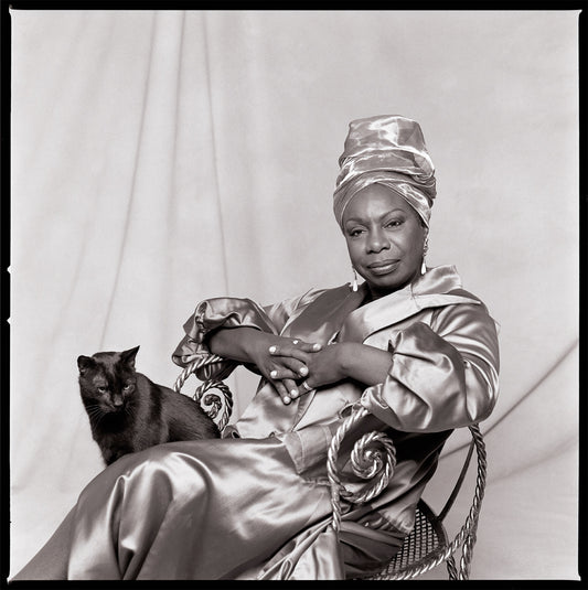 Nina Simone, NYC, 1993 by Carol Friedman