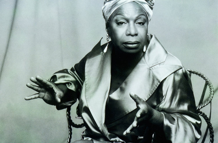 Nina Simone, NYC, 1993 by Carol Friedman