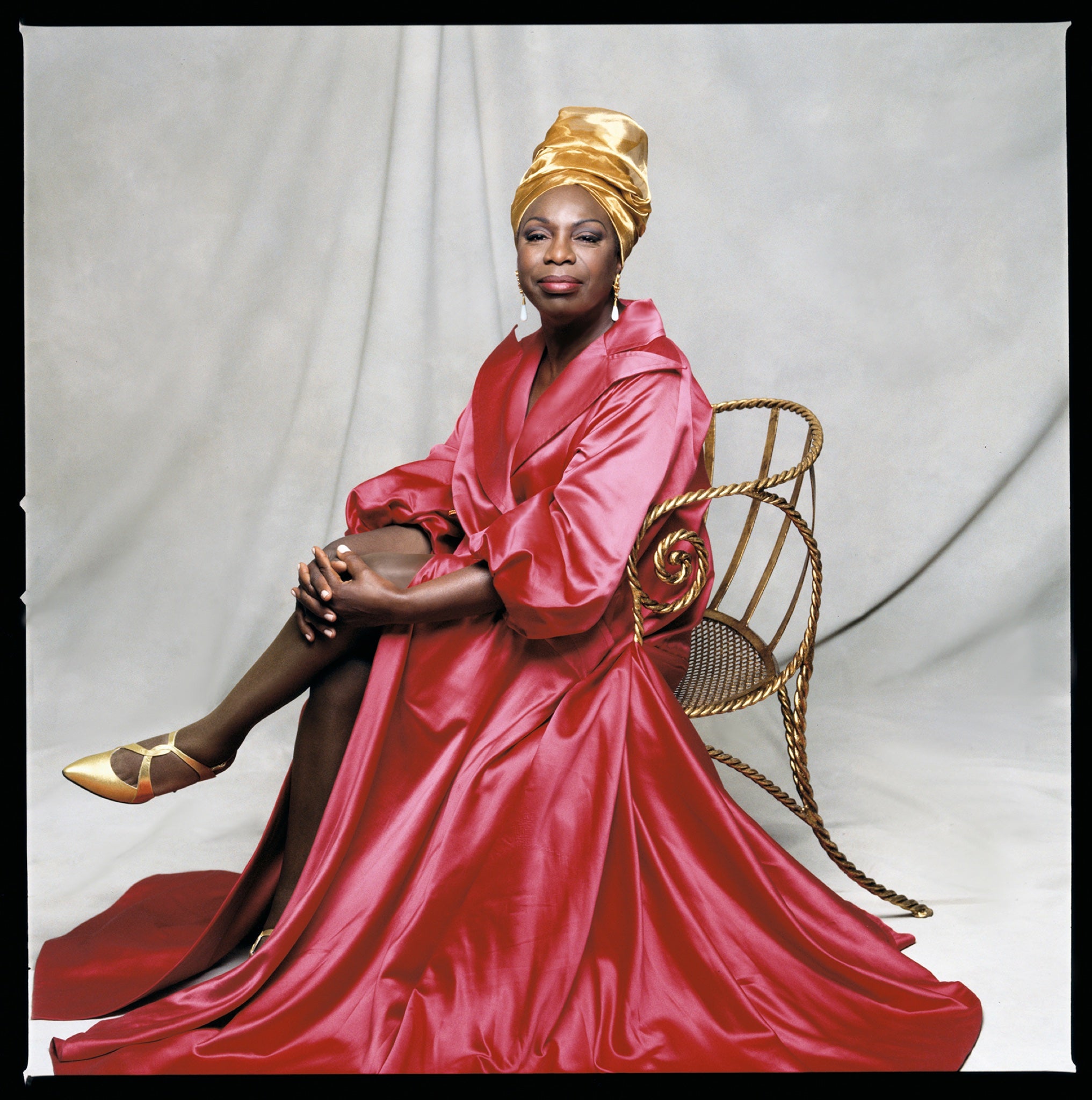 Nina Simone, NYC, 1993 by Carol Friedman