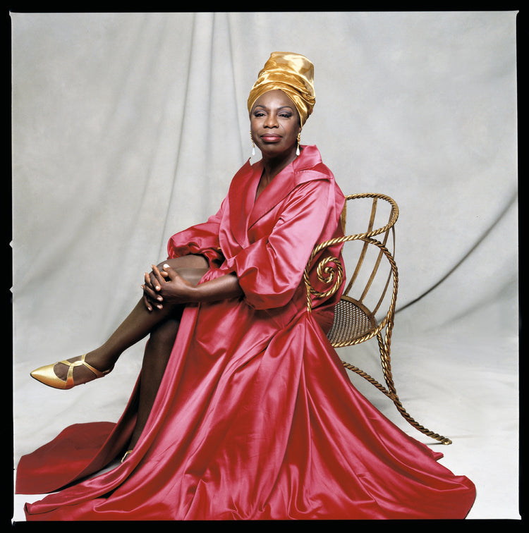 Nina Simone, NYC, 1993 by Carol Friedman