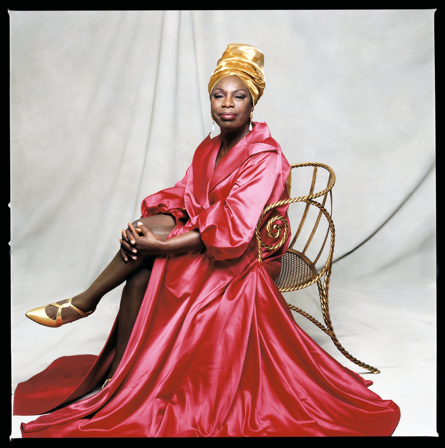 Nina Simone, NYC, 1993 by Carol Friedman