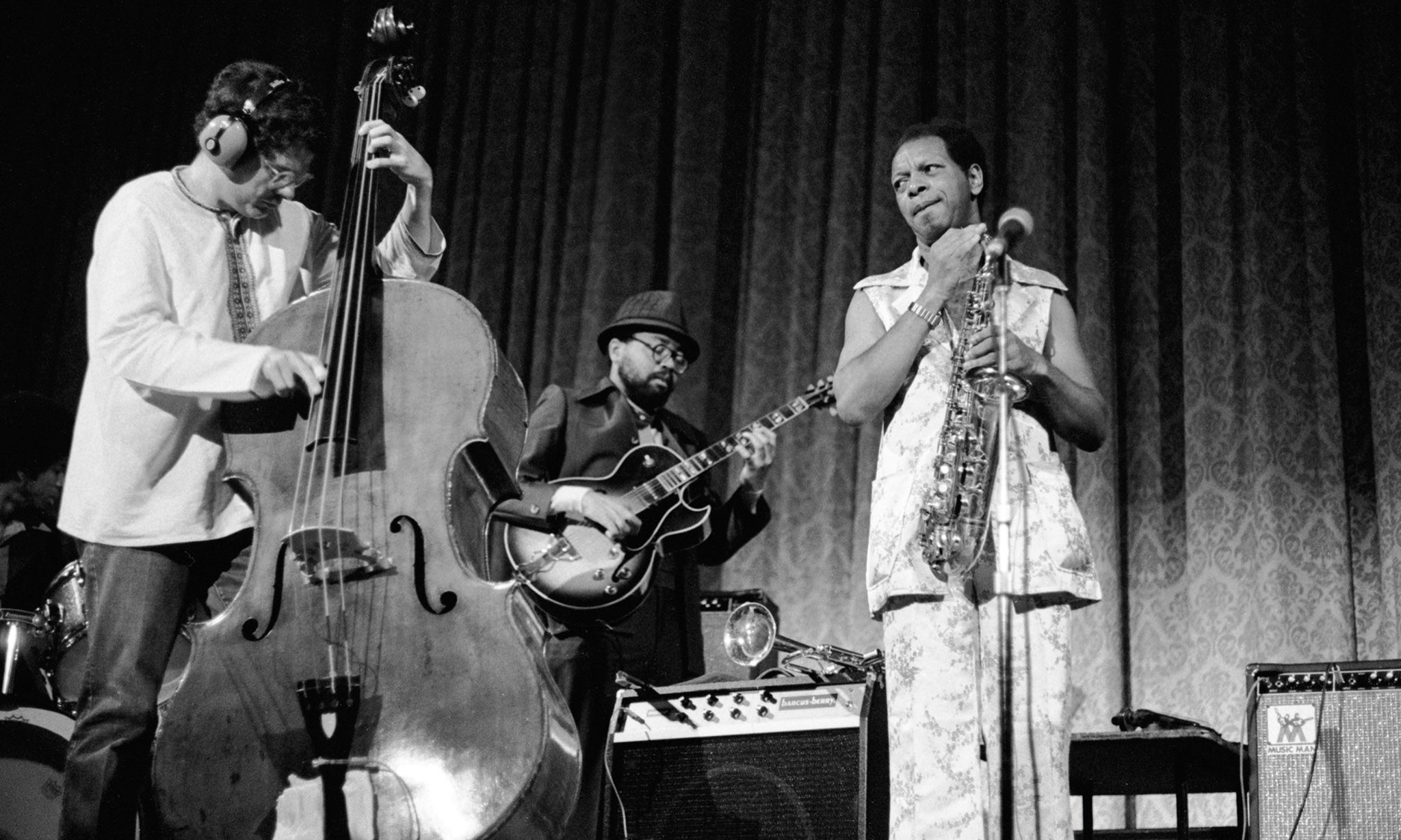 Ornette Coleman and Primetime, Carnegie Hall, NYC, 1978 by Carol Friedman