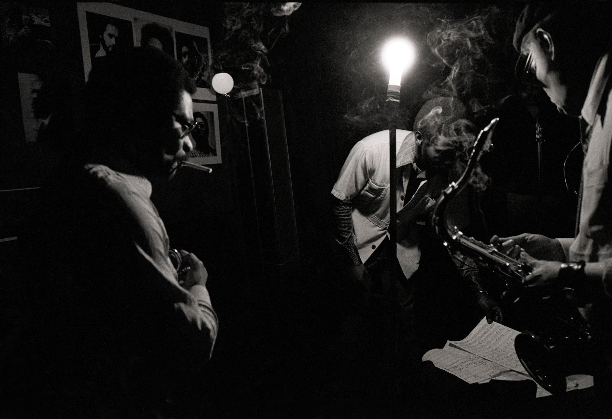 Rehearsal, Village Vanguard, 1977 by Carol Friedman