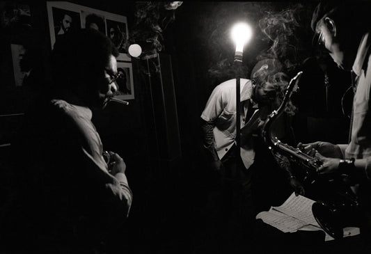 Rehearsal, Village Vanguard, 1977 by Carol Friedman