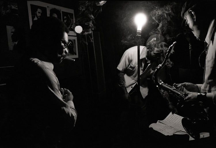 Rehearsal, Village Vanguard, 1977 by Carol Friedman