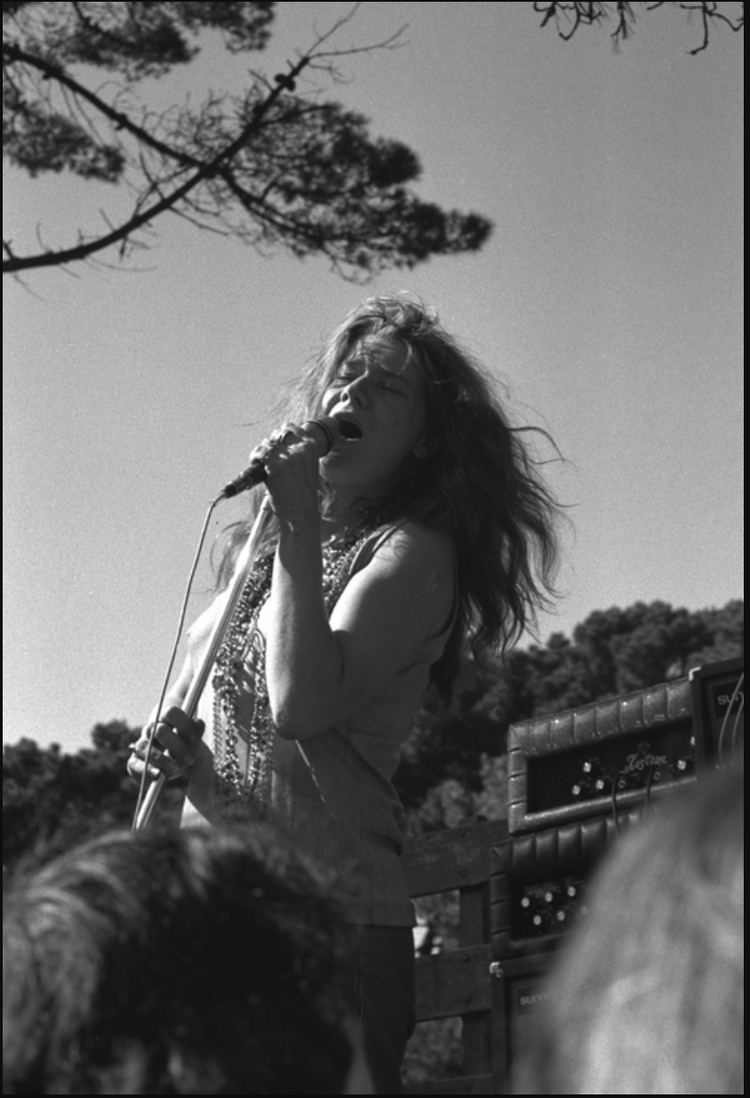 Janis Joplin, Northern California Folk-Rock Festival in San Jose, 1968