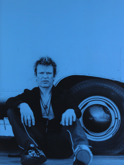 Billy Idol, Backstage, Los Angeles, 2008