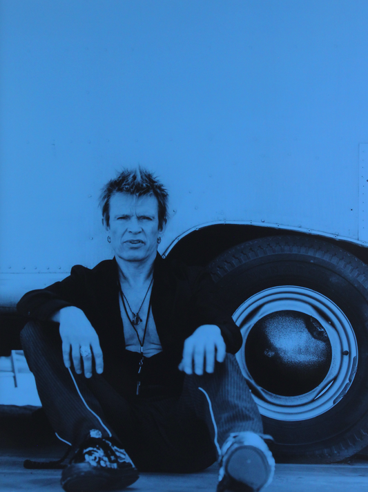 Billy Idol, Backstage, Los Angeles, 2008