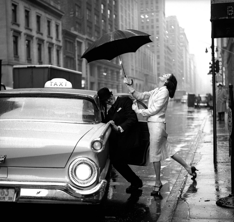 Anne St. Marie, Pushing Man In Cab