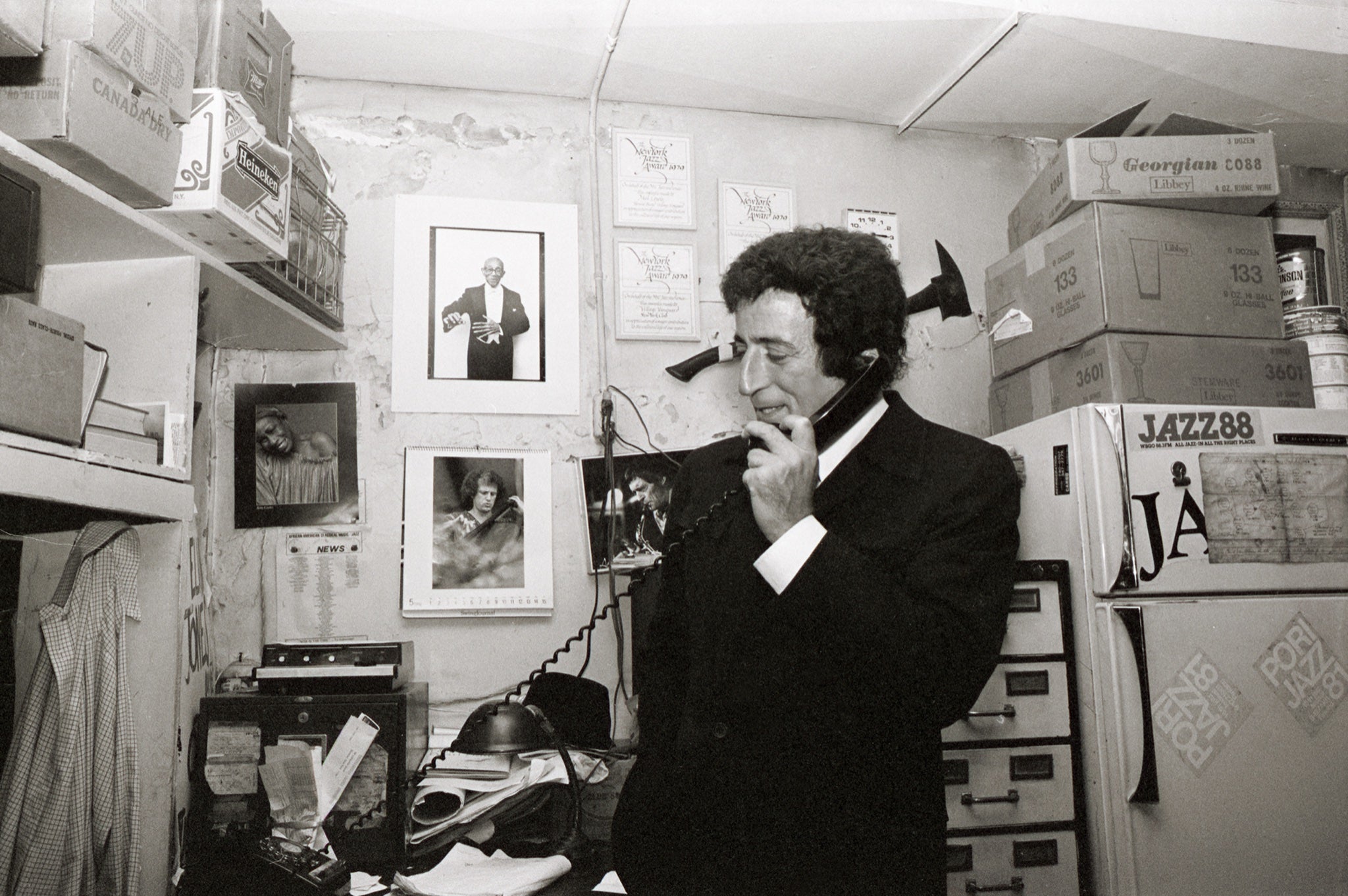 Tony Bennett, Village Vanguard, NYC, 1981 by Carol Friedman