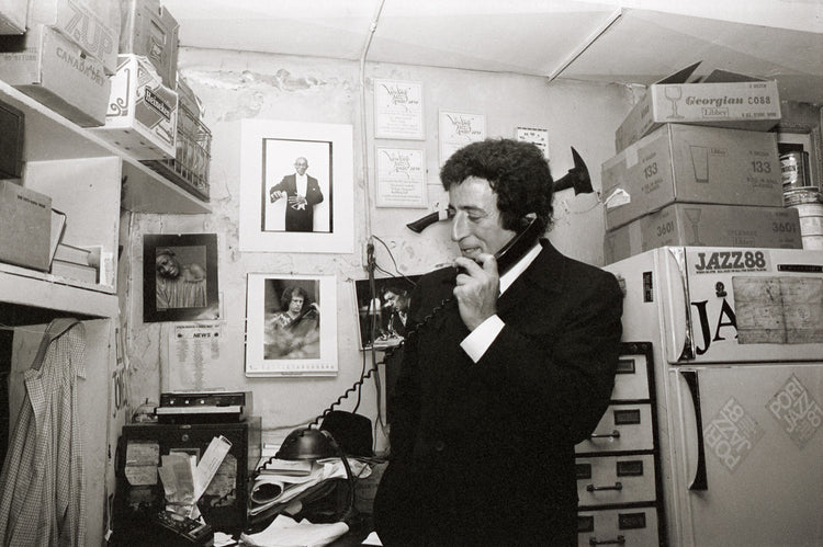 Tony Bennett, Village Vanguard, NYC, 1981 by Carol Friedman