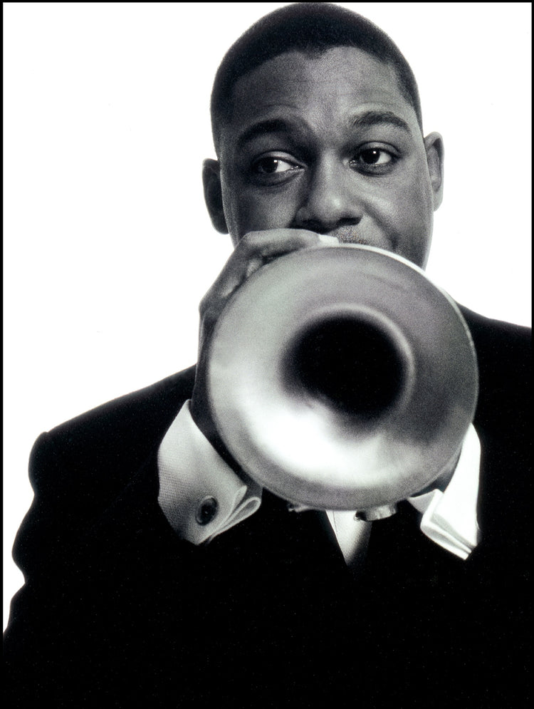 Wynton Marsalis, NYC, 1997 by Carol Friedman