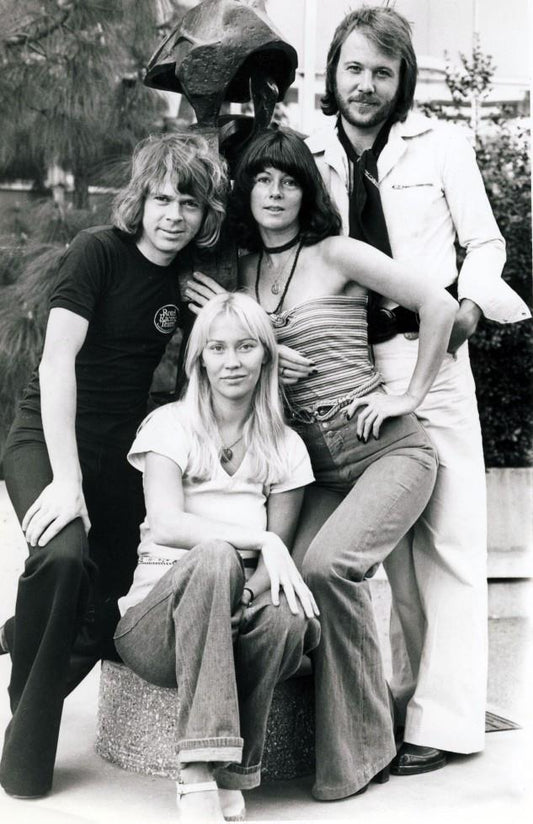ABBA, Top Pop TV Studios, Netherlands, 1970s - Morrison Hotel Gallery