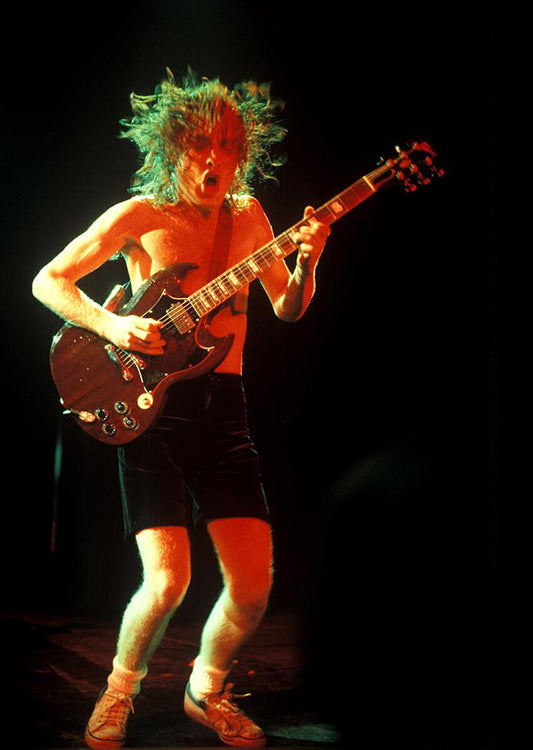 AC/DC, Angus Young, Powerage Tour, London, 1978 - Morrison Hotel Gallery