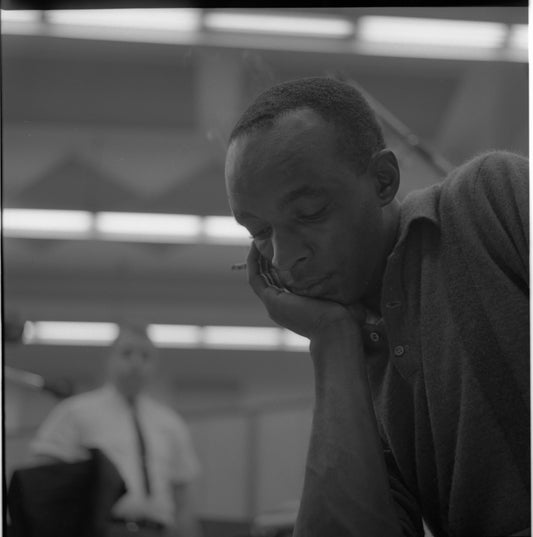 Ahmad Jamal composing at Recording Session, Chicago, 1960 - Morrison Hotel Gallery