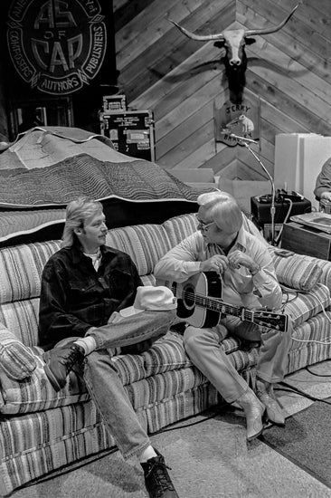 Alan Jackson & George Jones at Bradleys Barn, Mount Juliet, Tennessee, 1994 - Morrison Hotel Gallery