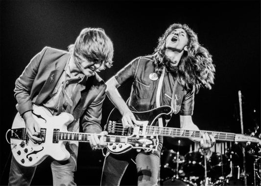 Alex Lifeson and Geddy Lee, Rush, 1981 - Morrison Hotel Gallery