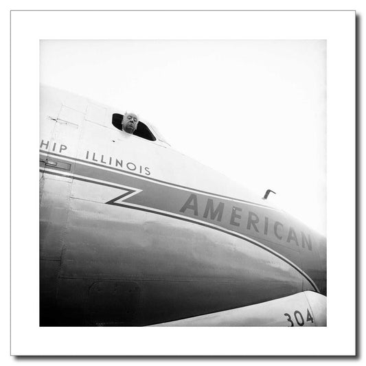 Alfred Hitchcock, American Airlines, 1959 - Morrison Hotel Gallery