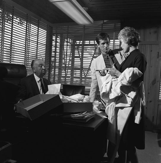 Alfred Hitchcock, Anthony Perkins, and Janet Leigh, 1959 - Morrison Hotel Gallery