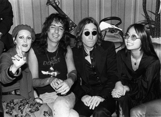 Alice Cooper, John Lennon and May Pang, NYC, 1974 - Morrison Hotel Gallery