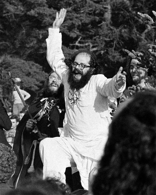 Allen Ginsberg at A Human Be-In, San Francisco, CA, 1967 - Morrison Hotel Gallery