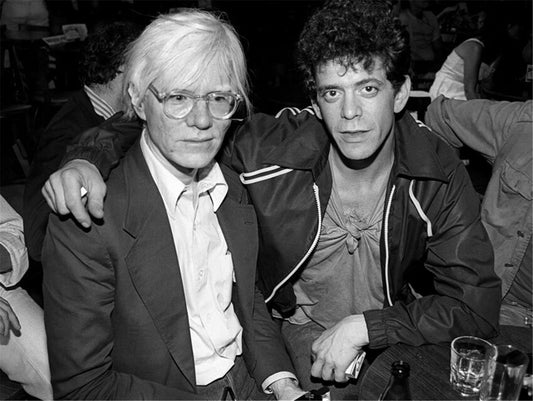 Andy Warhol and Lou Reed, The Bottom Line, NYC, 1978 - Morrison Hotel Gallery