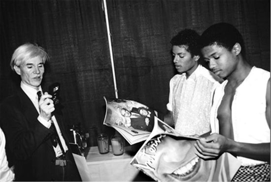 Andy Warhol and Michael Jackson, 1981 - Morrison Hotel Gallery