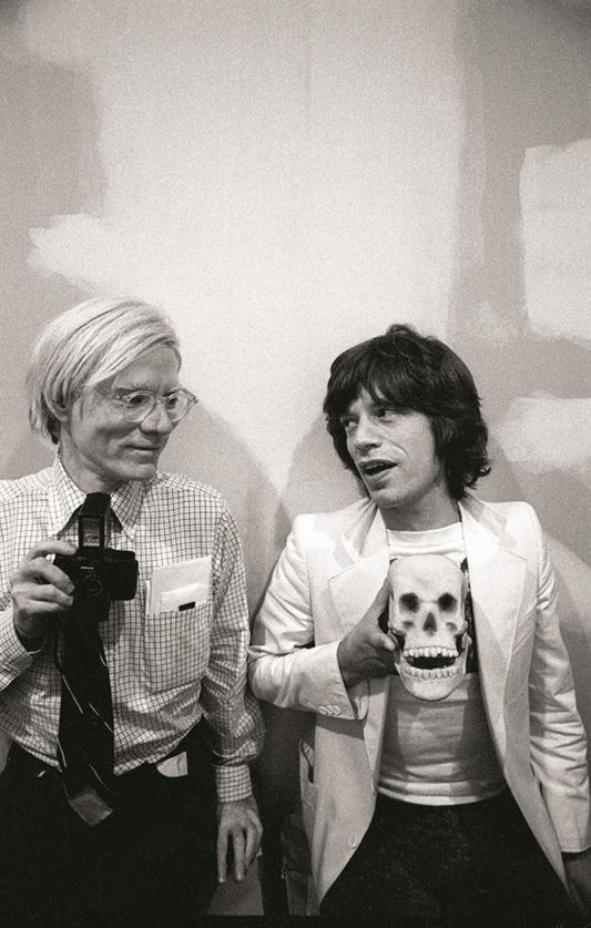 Andy Warhol and Mick Jagger - Morrison Hotel Gallery